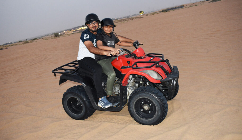 2 SEATER QUAD BIKE